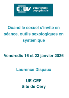 Outils sexologiques en systémique